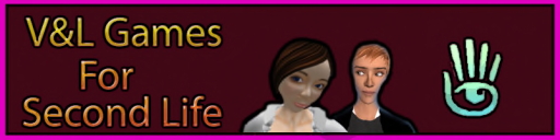V&L Games in Second Life on Passionfruit Island